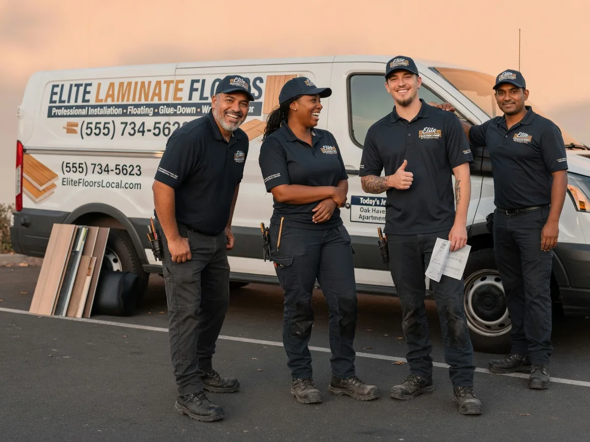 Laminate flooring installation company in Albany, IN